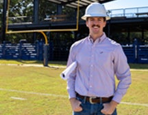 Kaden Lemieux at stadium