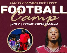 Football camp graphic