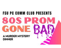 Murder mystery club graphic