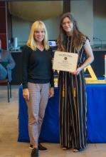 Charla Perdue &amp; student Julia Merrill-5745