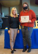 Charla Perdue &amp; student Maggie Smith-5751