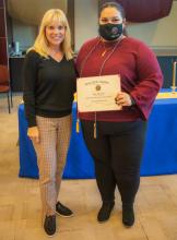 Charla Perdue &amp; student Toni Alvarado-5801