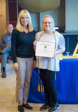 Charla Perdue &amp; student Twila Hales-5736