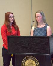 Brianna and Elizabeth