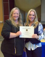 Brandi Kolmets and Charla Perdue