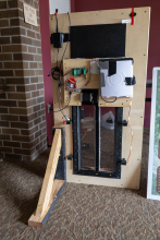 Automatic Dog Door demonstration