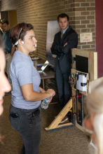 Automatic Dog Door demonstration