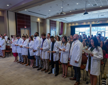 DNAP White Coat ceremony oath taking