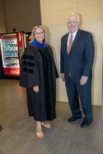 Deans Amy Polick and Randy Hanna