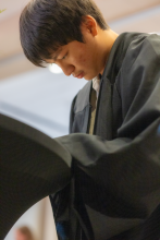 First-Year student signing book 7