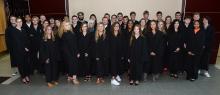First-year students at 2019 convocation