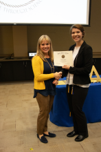 CSI Instructor Charla Perdue and Caylynn Pigott