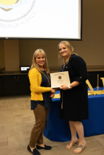 CSI Instructor Charla Perdue and Michelle Thomas