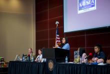 Roscelin Figueroa, mechanical engineer at Naval Surface Warfare Center Panama City Division