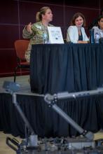 Lindsay Rickert, senior master sergeant in explosive ordinance disposal (eod)