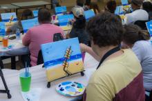 Paint Party Family Weekend