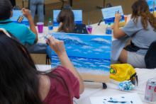 Paint Party Family Weekend