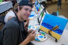 Paint Party Family Weekend