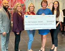 St. Joe Community Foundation donation to ASCENT and ECAP programs