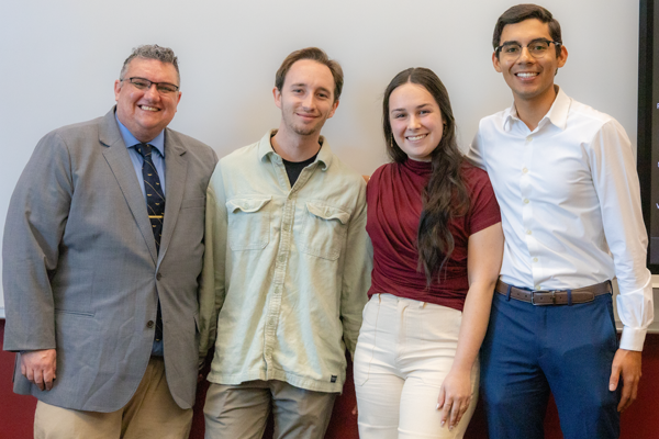 Bradyn Luna, Justin Haber, Eduardo Vasquez, Genna Patterson