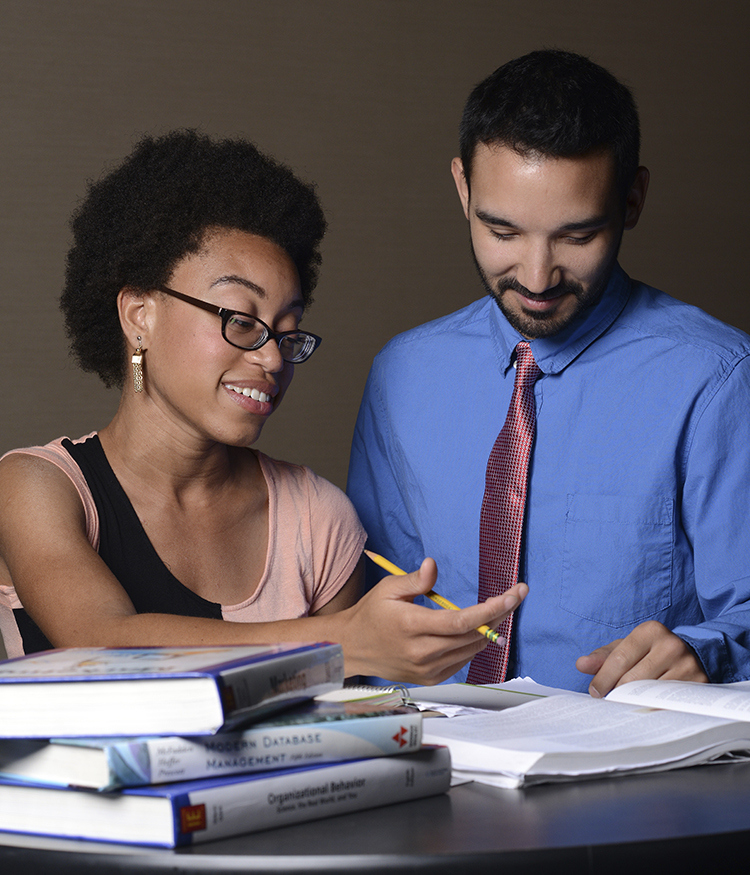 Two Business students