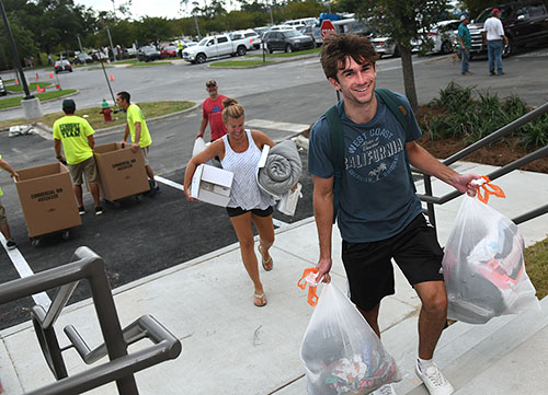 Maxwell Henneman, a first-year finance major at FSU PC