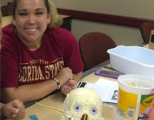 Amber Bosley with skull thumbnail