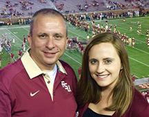 When Frank Hall decided to follow his sister’s footsteps to attend FSU Panama City, he had no idea he was starting a family legacy. Now his daughter, Alexandria, also is enjoying the benefits of smaller classes with the comforts of home.