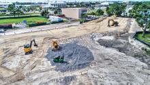 Seminole Landing aerial construction view 9-25-2020