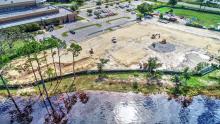 Seminole Landing aerial construction view 9-25-2020