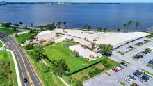 Seminole Landing aerial construction view 9-8-2020