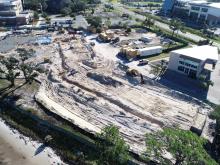 Seminole Landing aerial construction view 11-18-2020
