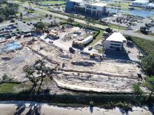 Seminole Landing aerial construction view 11-18-2020