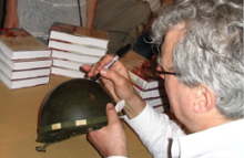 Author at desk