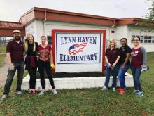 Admissions team helps in recovery process at Lynn Haven Elementary