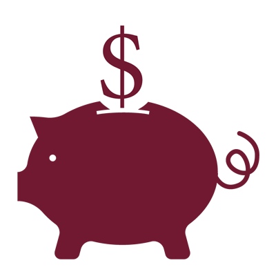 graphic of a piggy bank